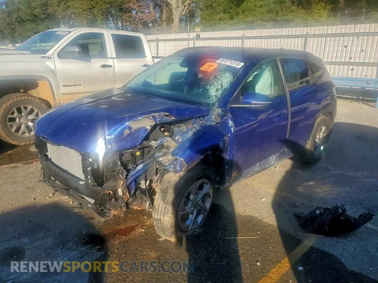 1 Photograph of a damaged car 5NMJB3AE5PH287713 HYUNDAI TUCSON 2023
