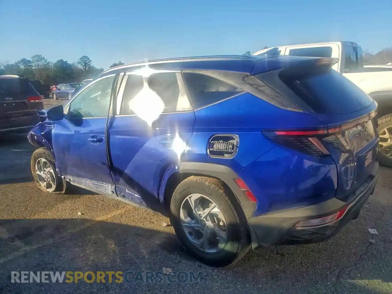 2 Photograph of a damaged car 5NMJB3AE5PH287713 HYUNDAI TUCSON 2023