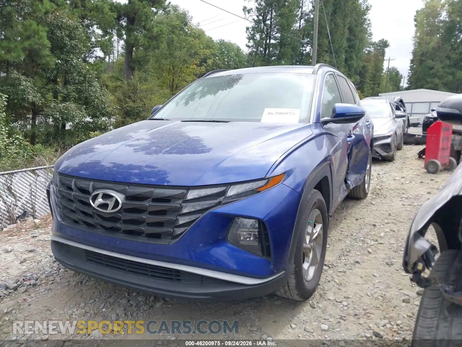2 Photograph of a damaged car 5NMJB3AE7PH226444 HYUNDAI TUCSON 2023