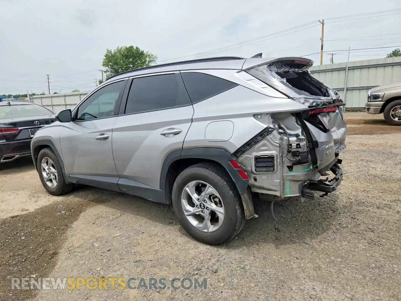 2 Photograph of a damaged car 5NMJB3AE7PH288331 HYUNDAI TUCSON 2023