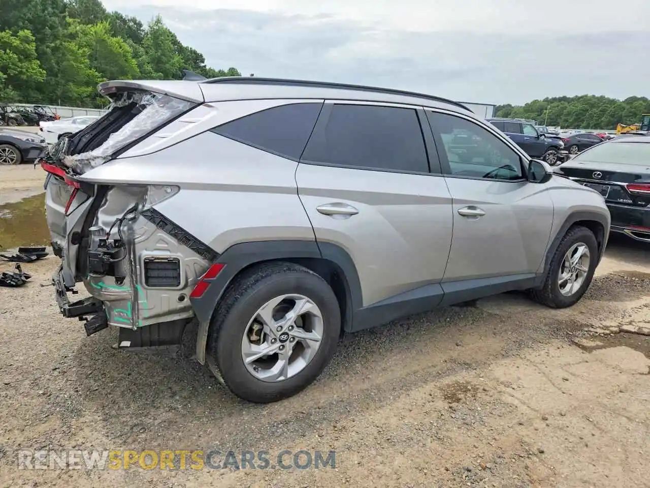 3 Photograph of a damaged car 5NMJB3AE7PH288331 HYUNDAI TUCSON 2023