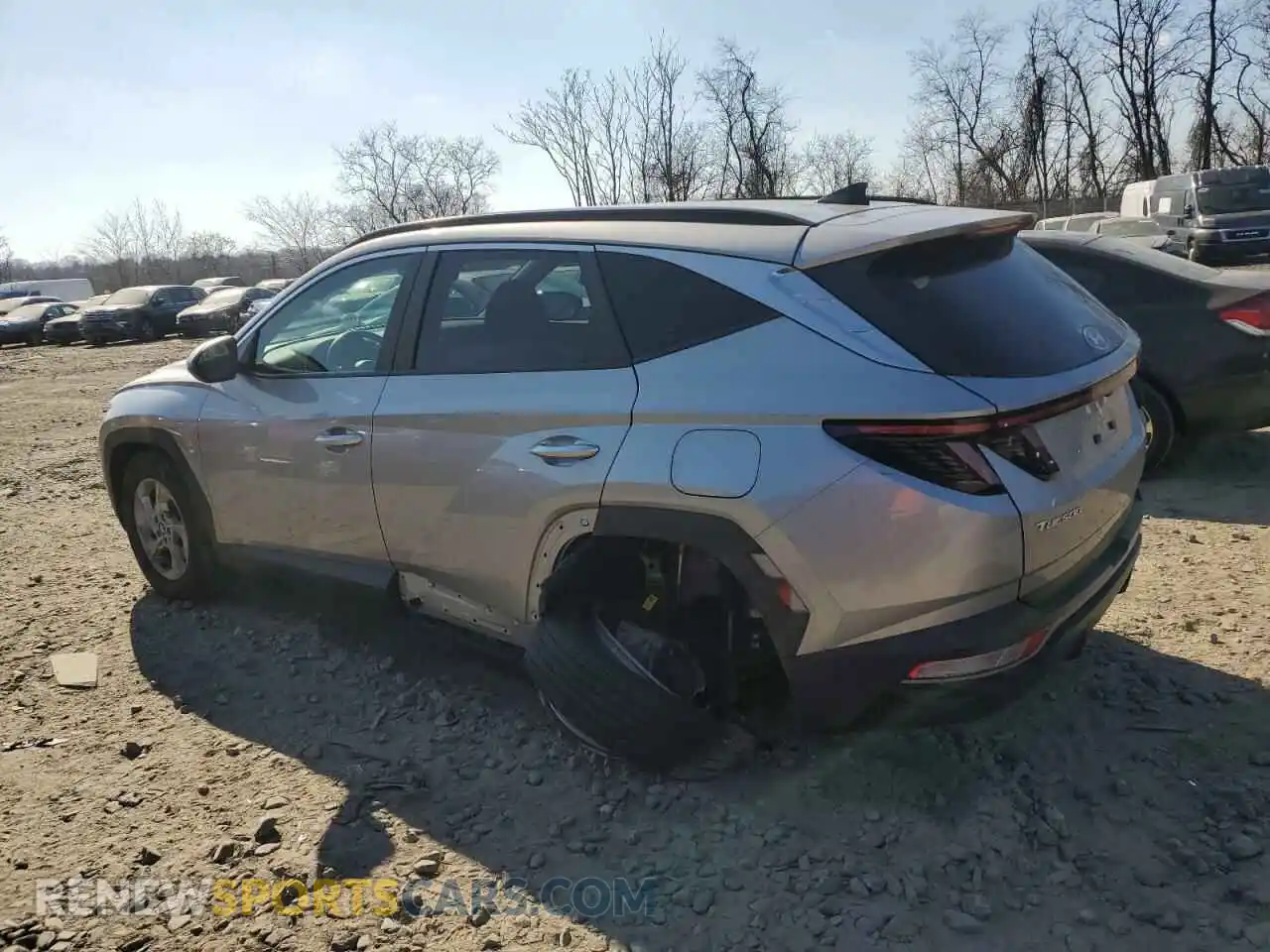2 Photograph of a damaged car 5NMJB3AE7PH288880 HYUNDAI TUCSON 2023