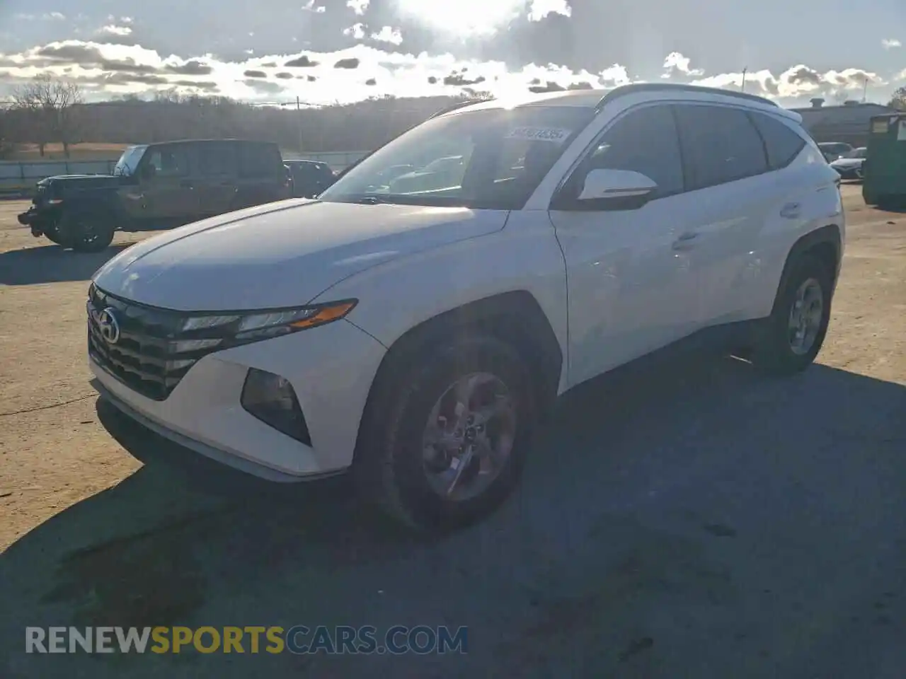 1 Photograph of a damaged car 5NMJB3AE8PH187461 HYUNDAI TUCSON 2023