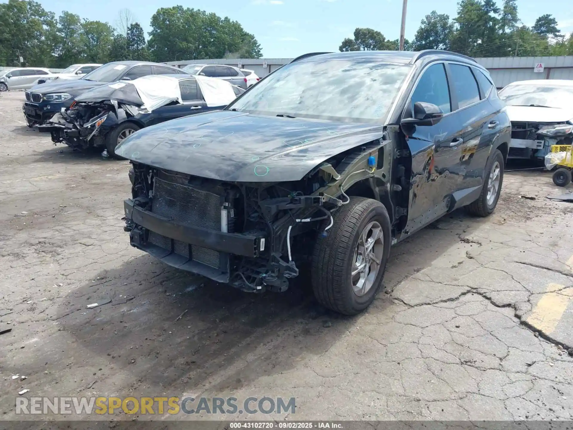 2 Photograph of a damaged car 5NMJB3AE8PH200855 HYUNDAI TUCSON 2023