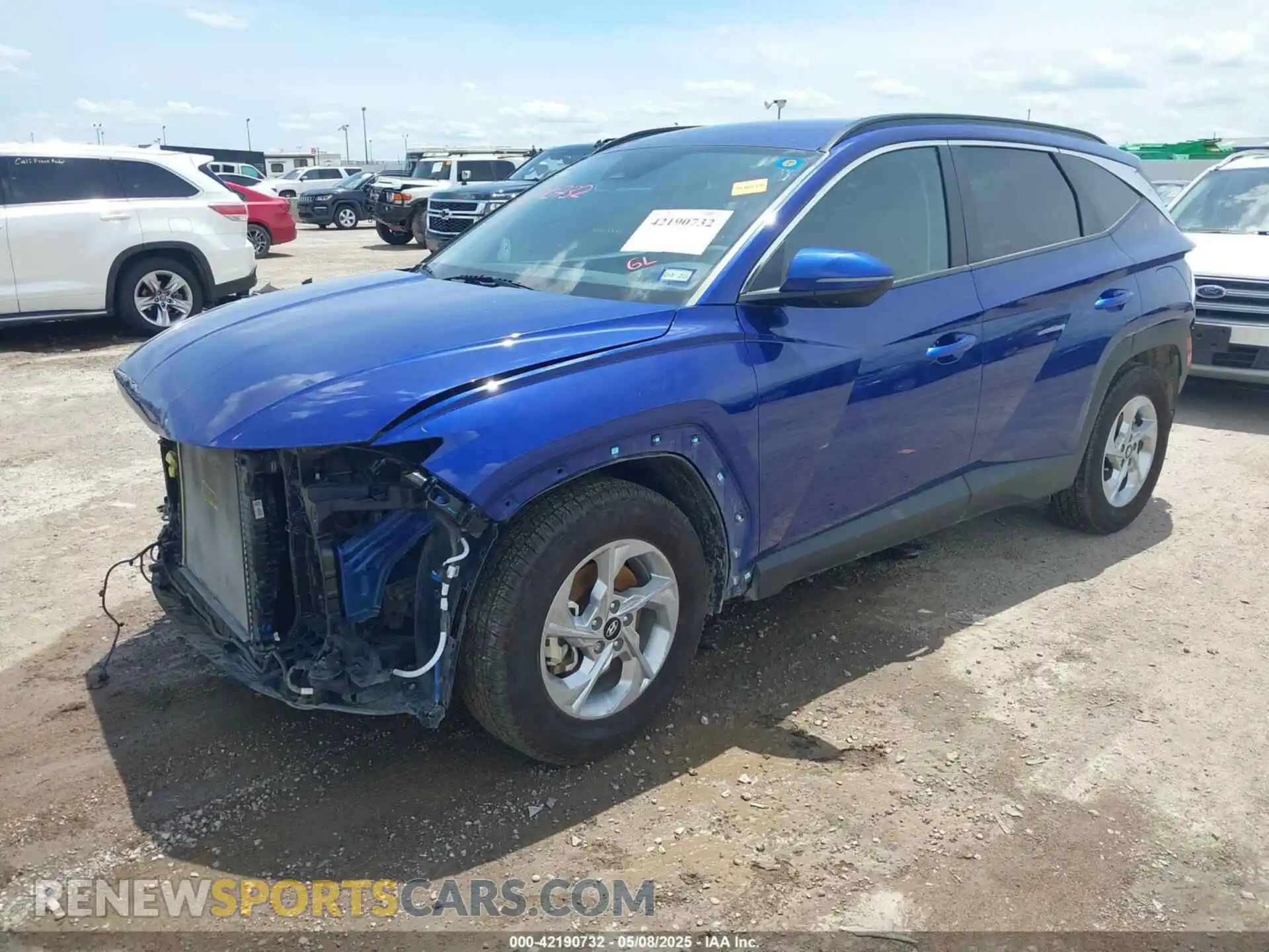 2 Photograph of a damaged car 5NMJB3AE8PH254236 HYUNDAI TUCSON 2023