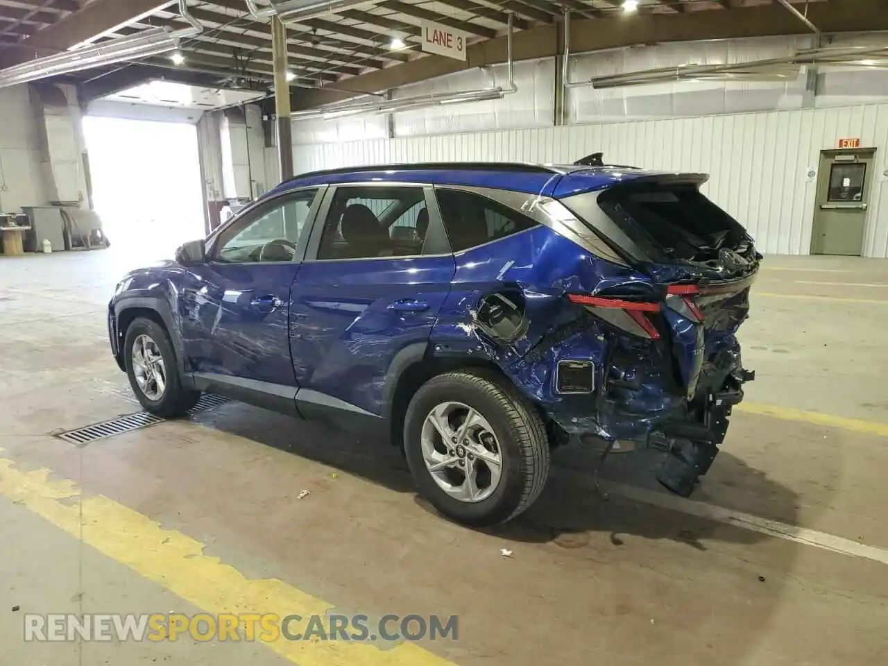 2 Photograph of a damaged car 5NMJB3AE8PH272042 HYUNDAI TUCSON 2023
