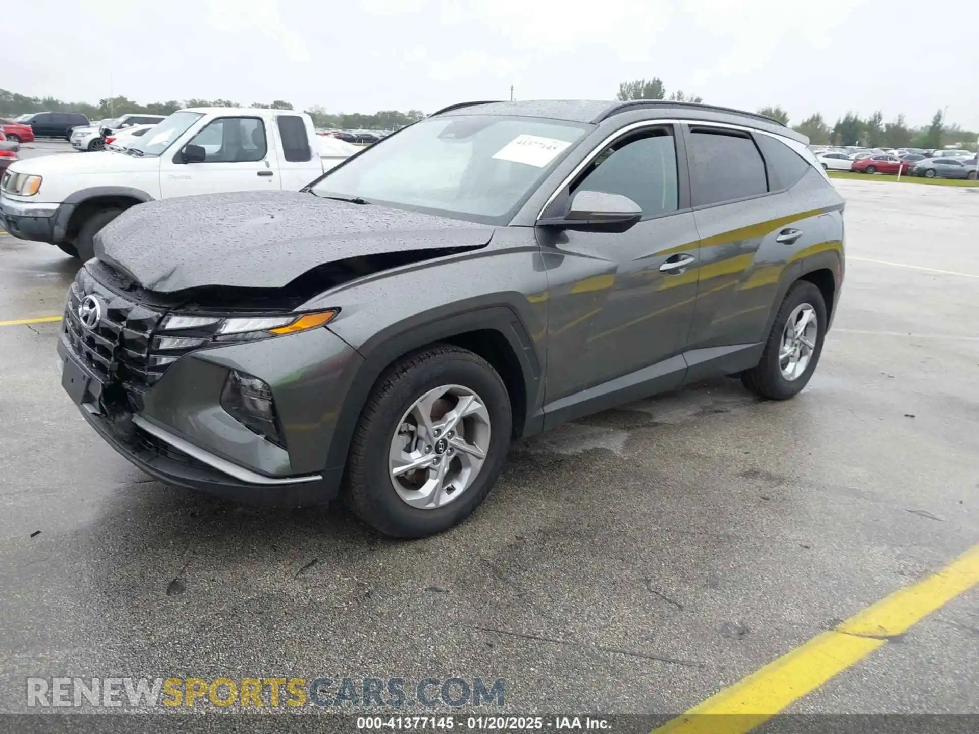 2 Photograph of a damaged car 5NMJB3AE9PH216238 HYUNDAI TUCSON 2023