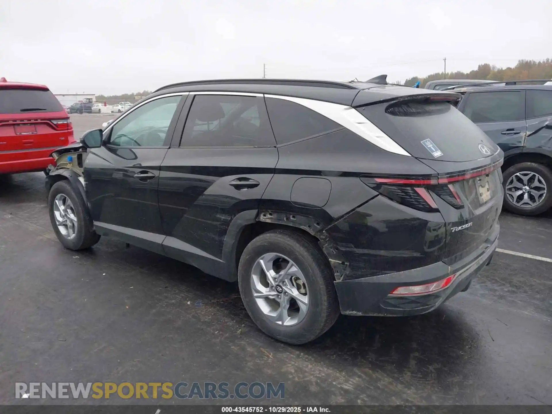 3 fotografías del automóvil dañado 5NMJB3AE9PH219592 HYUNDAI TUCSON 2023