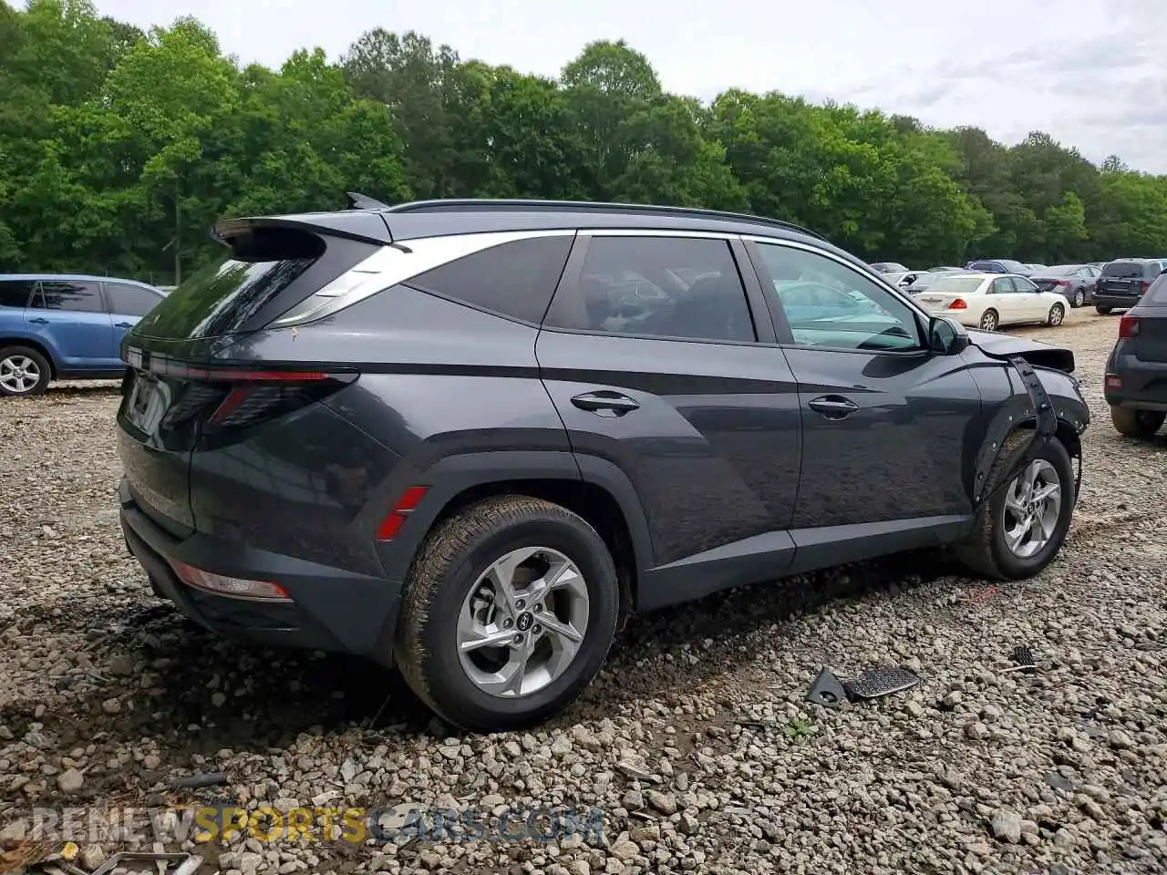 3 Photograph of a damaged car 5NMJB3AE9PH242368 HYUNDAI TUCSON 2023