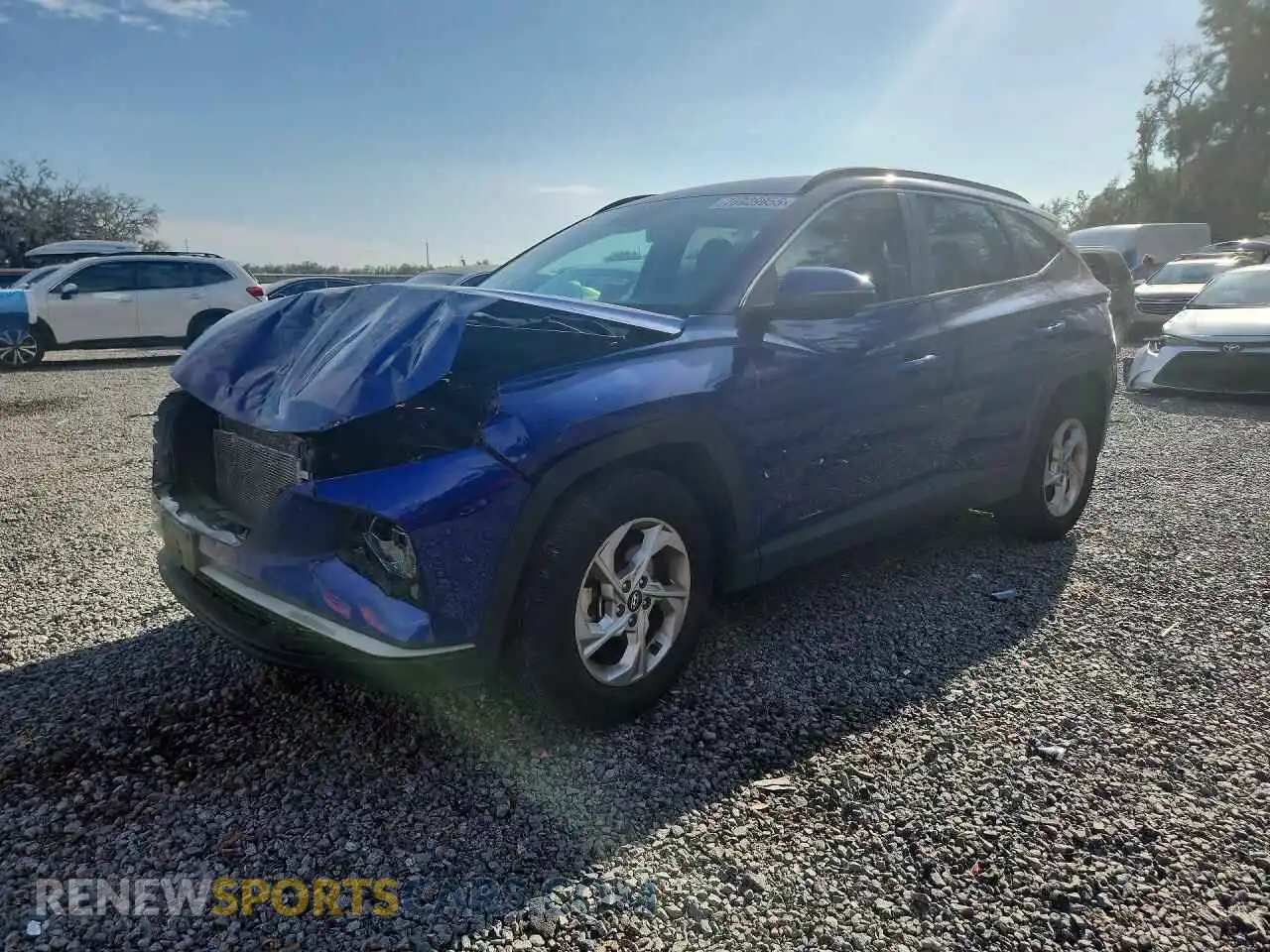 1 Photograph of a damaged car 5NMJB3AEXPH201862 HYUNDAI TUCSON 2023