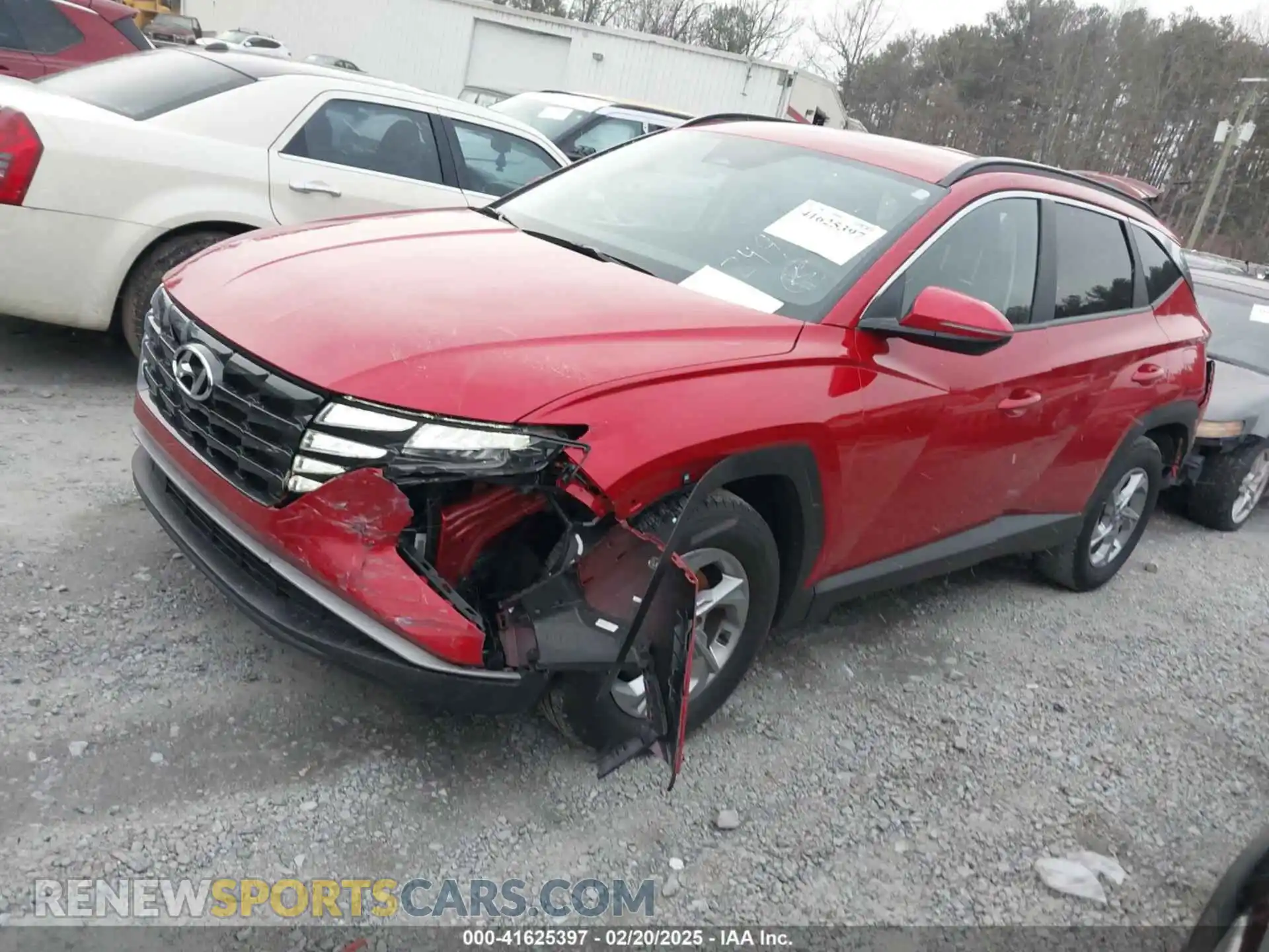 2 Photograph of a damaged car 5NMJB3AEXPH249507 HYUNDAI TUCSON 2023
