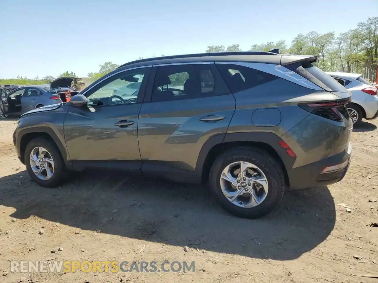 2 Photograph of a damaged car 5NMJBCAE2PH245239 HYUNDAI TUCSON 2023