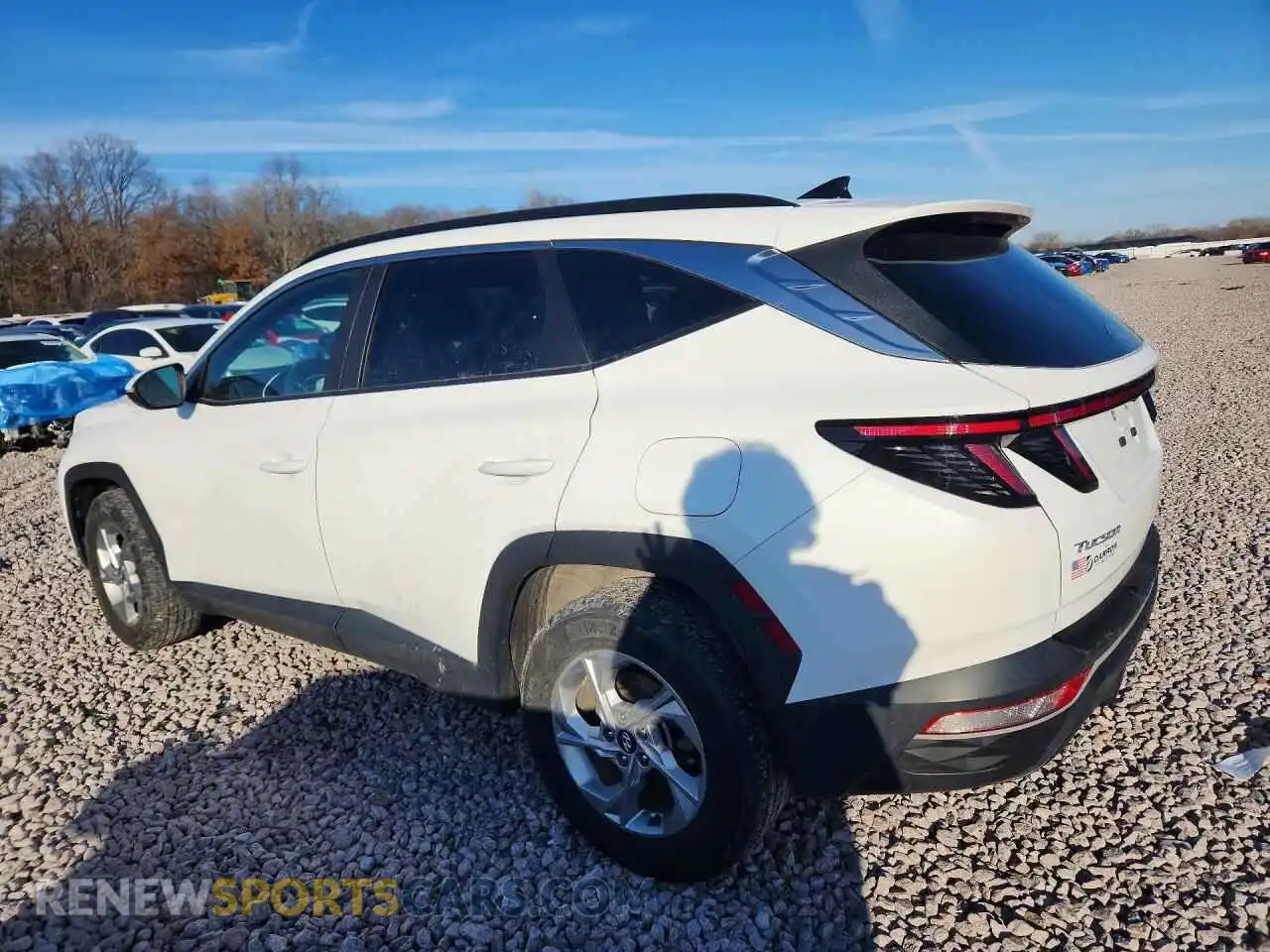 2 Photograph of a damaged car 5NMJBCAE3PH189036 HYUNDAI TUCSON 2023