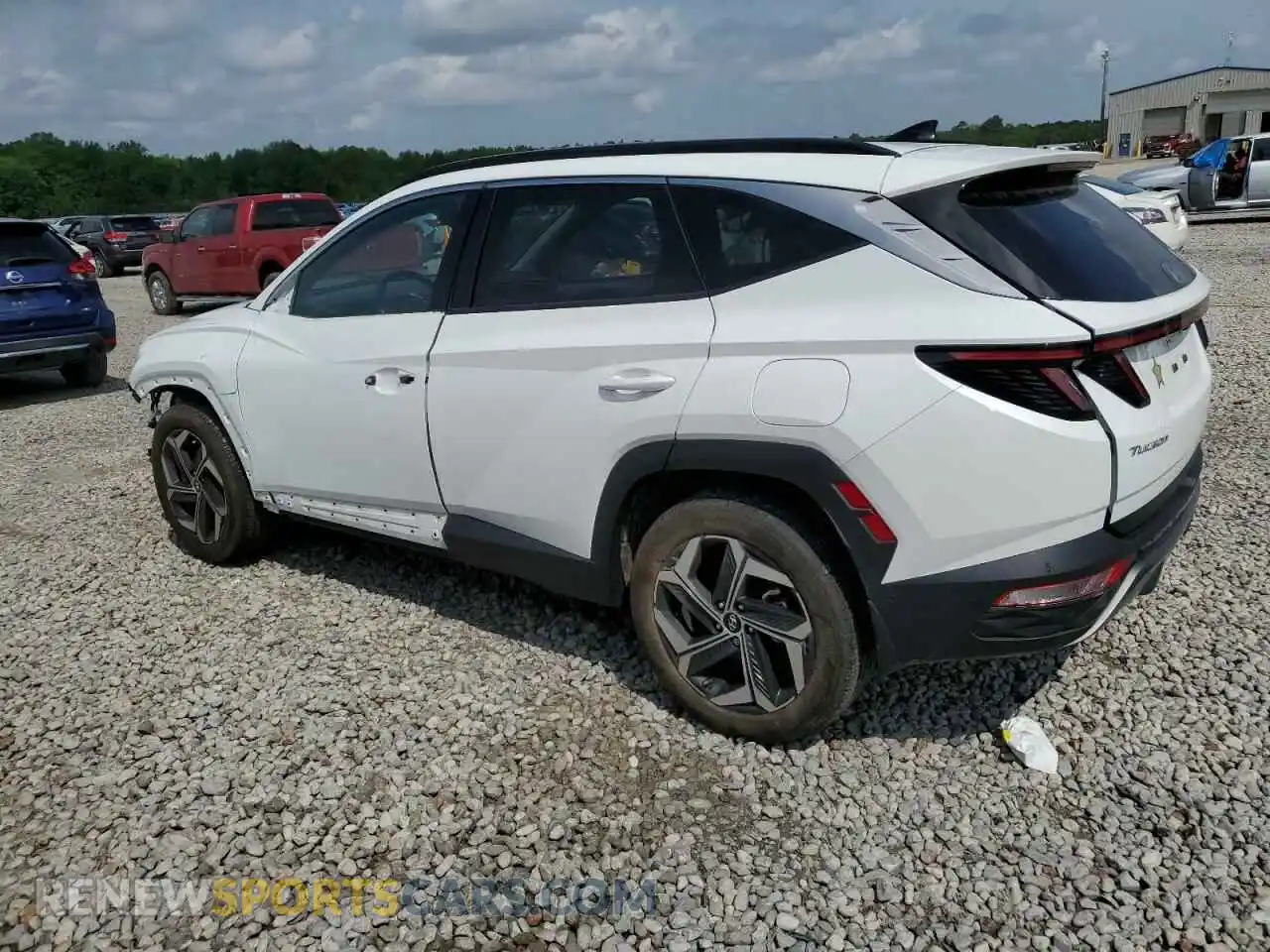 2 Photograph of a damaged car 5NMJE3AE0PH255100 HYUNDAI TUCSON 2023