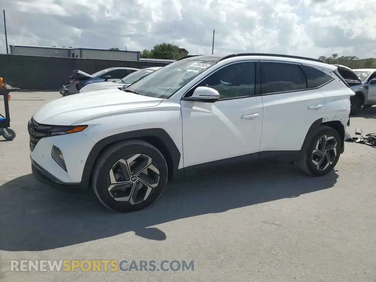 1 Photograph of a damaged car 5NMJE3AE8PH229246 HYUNDAI TUCSON 2023