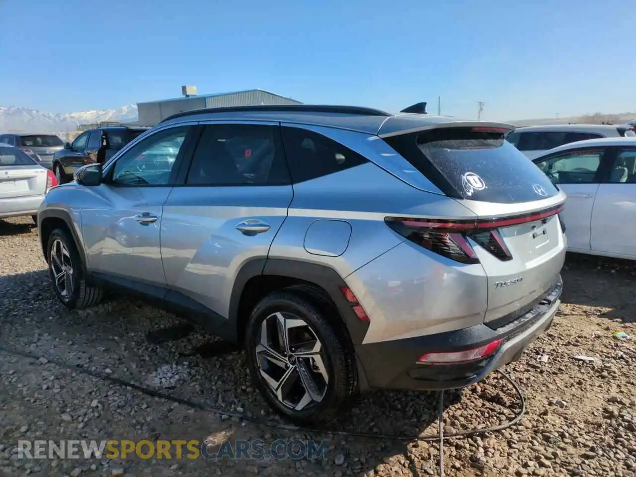 2 Photograph of a damaged car 5NMJECAE0PH266341 HYUNDAI TUCSON 2023