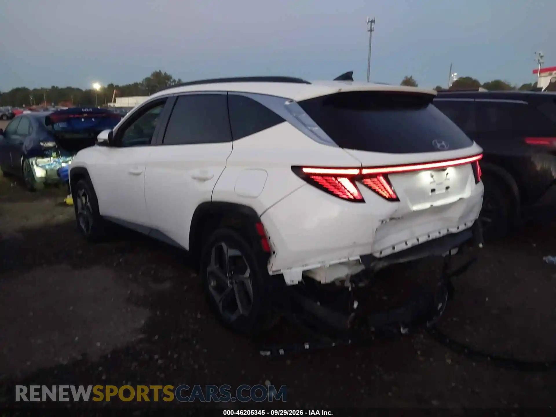 3 Photograph of a damaged car 5NMJECAE2PH293640 HYUNDAI TUCSON 2023