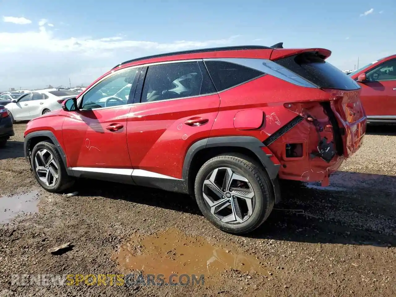 2 Photograph of a damaged car 5NMJECAE7PH161893 HYUNDAI TUCSON 2023