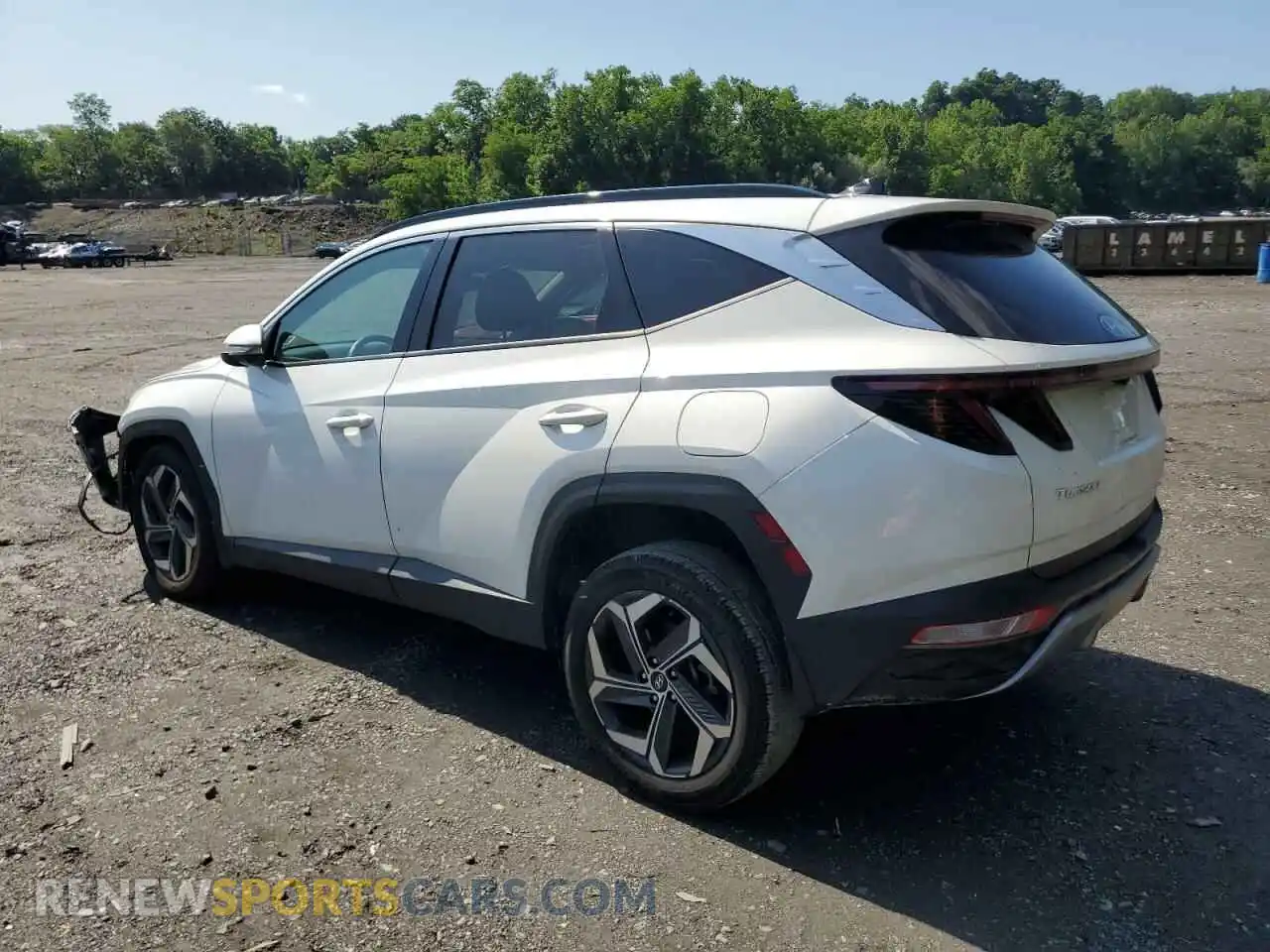 2 Photograph of a damaged car 5NMJECAE7PH207075 HYUNDAI TUCSON 2023