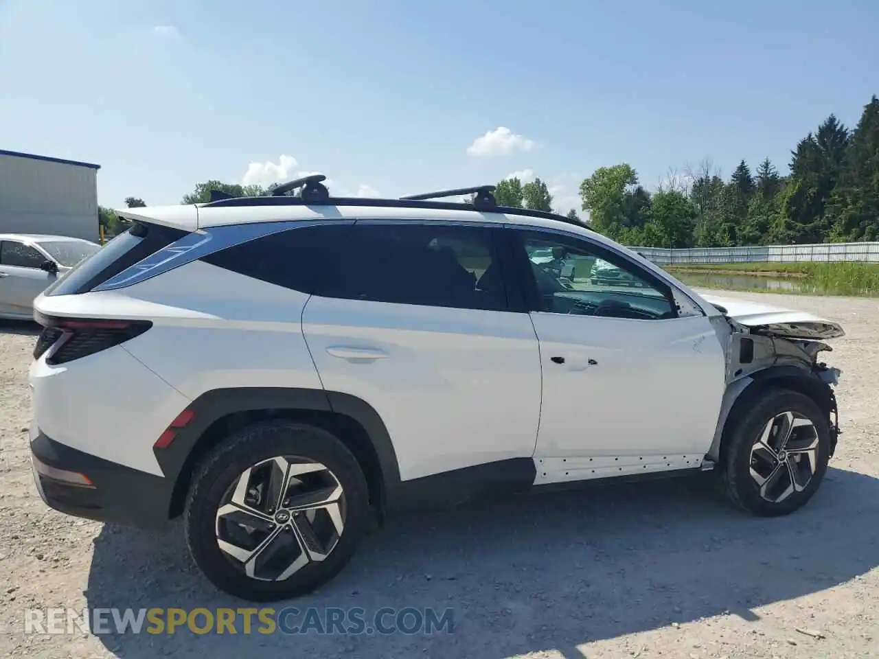 3 Photograph of a damaged car 5NMJECAE7PH292385 HYUNDAI TUCSON 2023