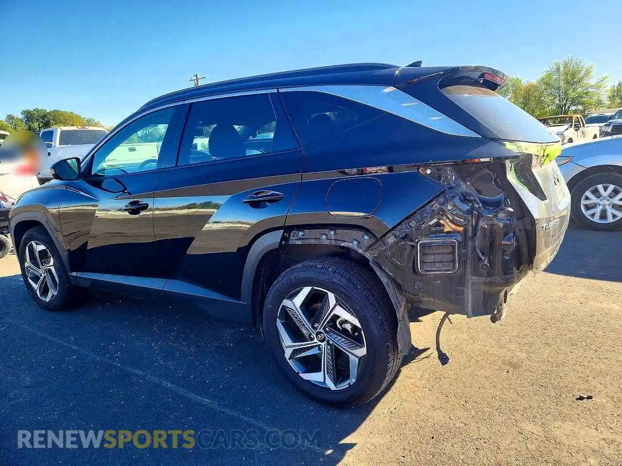 2 Фотография поврежденного автомобиля 5NMJECAE9PH236996 HYUNDAI TUCSON 2023