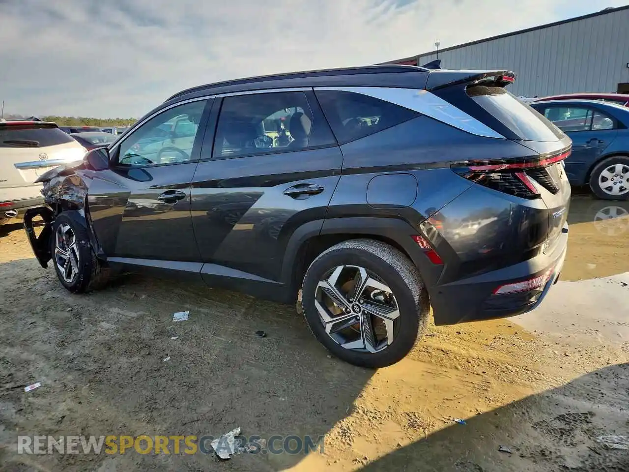 2 Photograph of a damaged car 5NMJECAE9PH243771 HYUNDAI TUCSON 2023