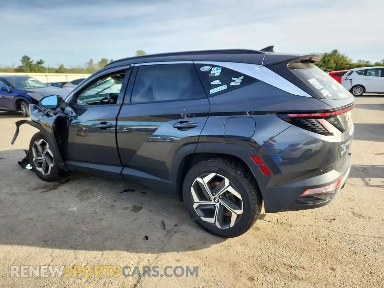 2 Photograph of a damaged car 5NMJECAEXPH192569 HYUNDAI TUCSON 2023