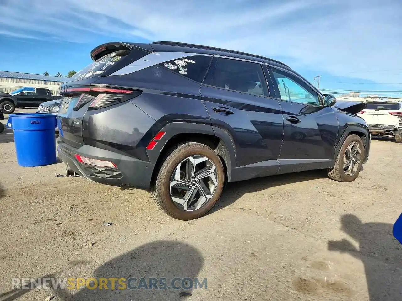 3 Photograph of a damaged car 5NMJECAEXPH192569 HYUNDAI TUCSON 2023