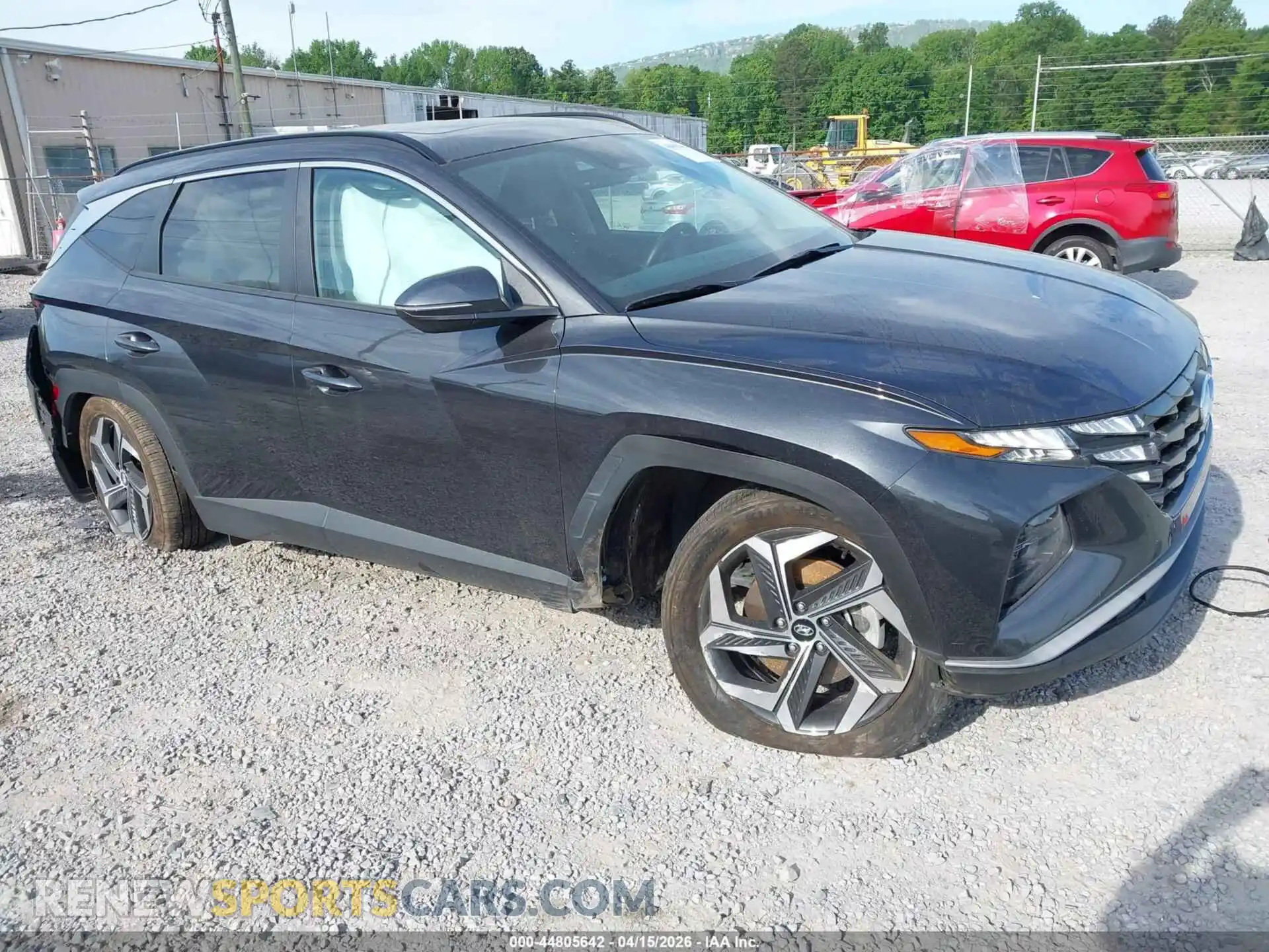 1 Photograph of a damaged car 5NMJF3AE0PH229349 HYUNDAI TUCSON 2023
