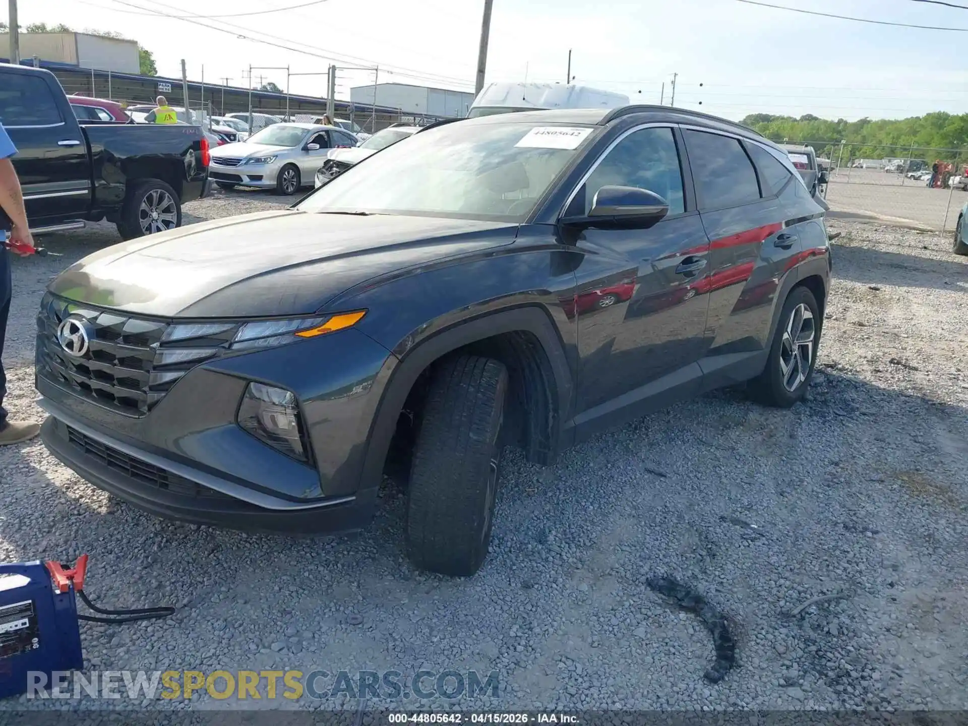2 Photograph of a damaged car 5NMJF3AE0PH229349 HYUNDAI TUCSON 2023
