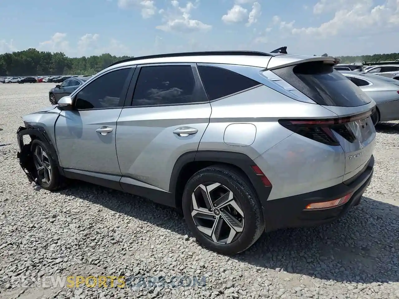 2 Photograph of a damaged car 5NMJF3AE2PH253605 HYUNDAI TUCSON 2023