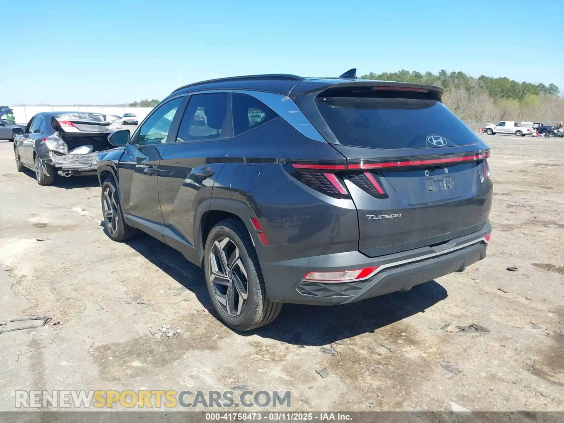 3 Фотография поврежденного автомобиля 5NMJF3AE4PH196338 HYUNDAI TUCSON 2023
