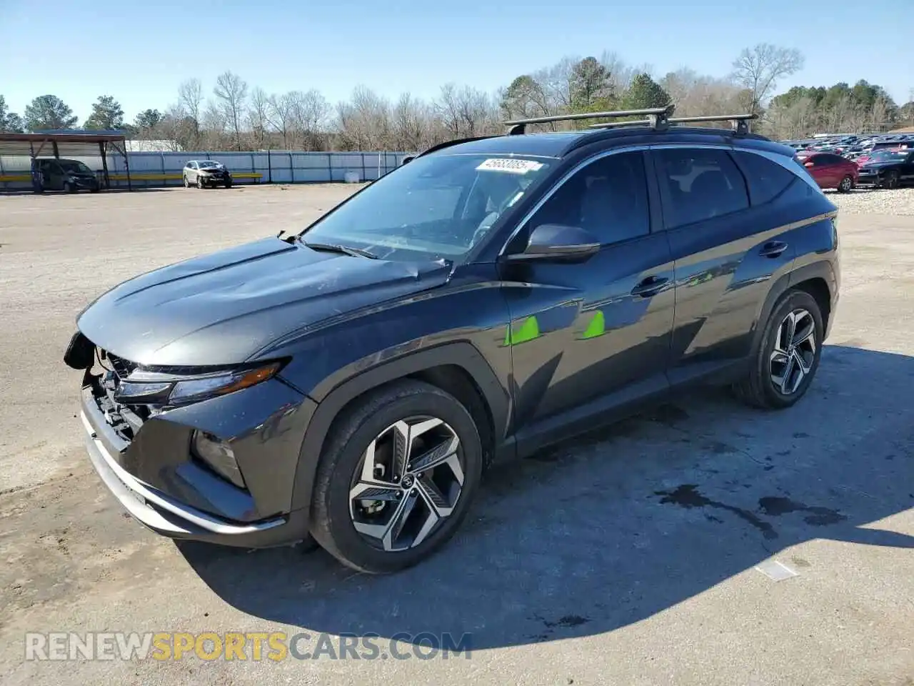 1 Photograph of a damaged car 5NMJF3AE5PH206827 HYUNDAI TUCSON 2023