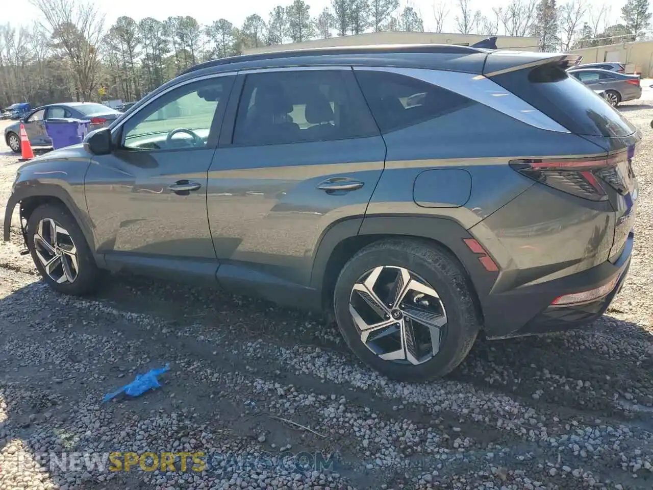 2 Photograph of a damaged car 5NMJF3AE8PH205459 HYUNDAI TUCSON 2023