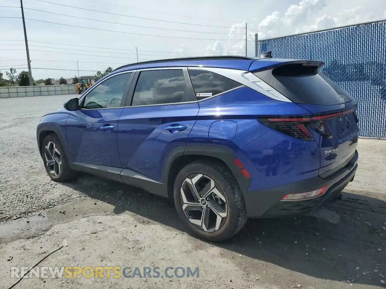 2 Photograph of a damaged car 5NMJF3AE9PH208645 HYUNDAI TUCSON 2023