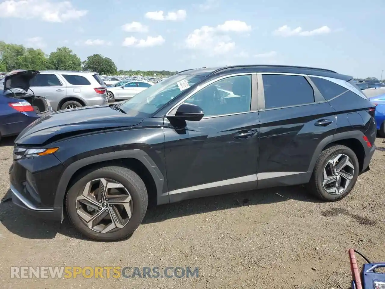 1 Photograph of a damaged car 5NMJFCAE2PH258111 HYUNDAI TUCSON 2023