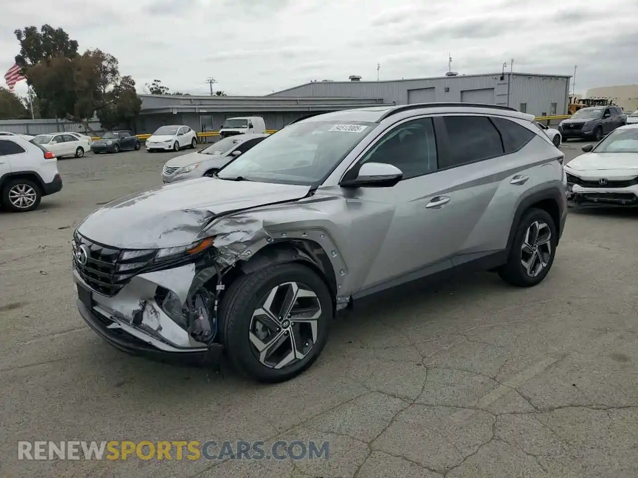 1 Photograph of a damaged car 5NMJFCAE2PH269898 HYUNDAI TUCSON 2023