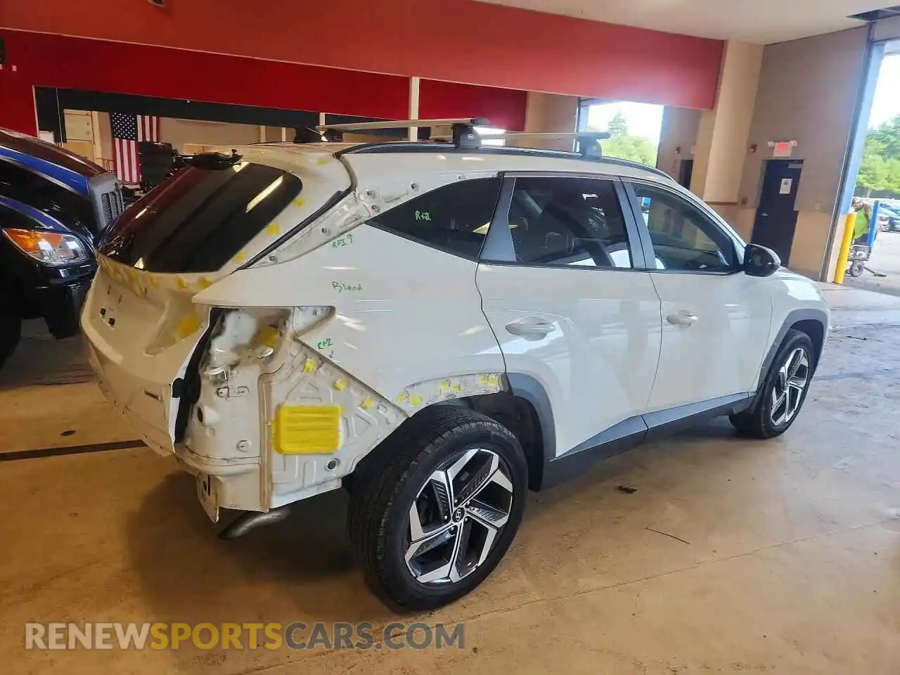 3 Photograph of a damaged car 5NMJFCAE3PH183239 HYUNDAI TUCSON 2023