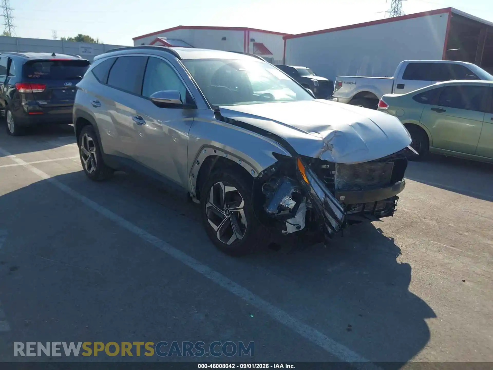 1 Photograph of a damaged car 5NMJFCAE5PH229010 HYUNDAI TUCSON 2023
