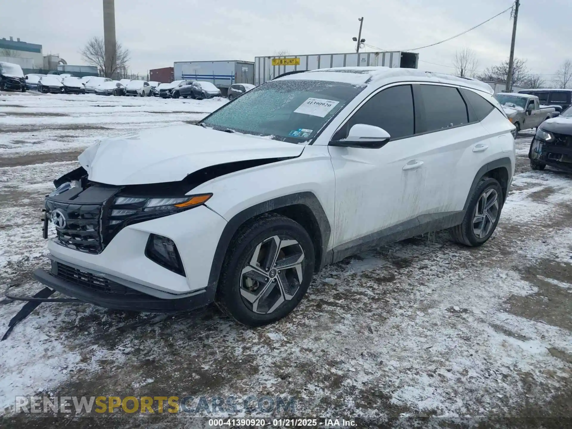 2 Фотография поврежденного автомобиля 5NMJFCAE5PH258085 HYUNDAI TUCSON 2023