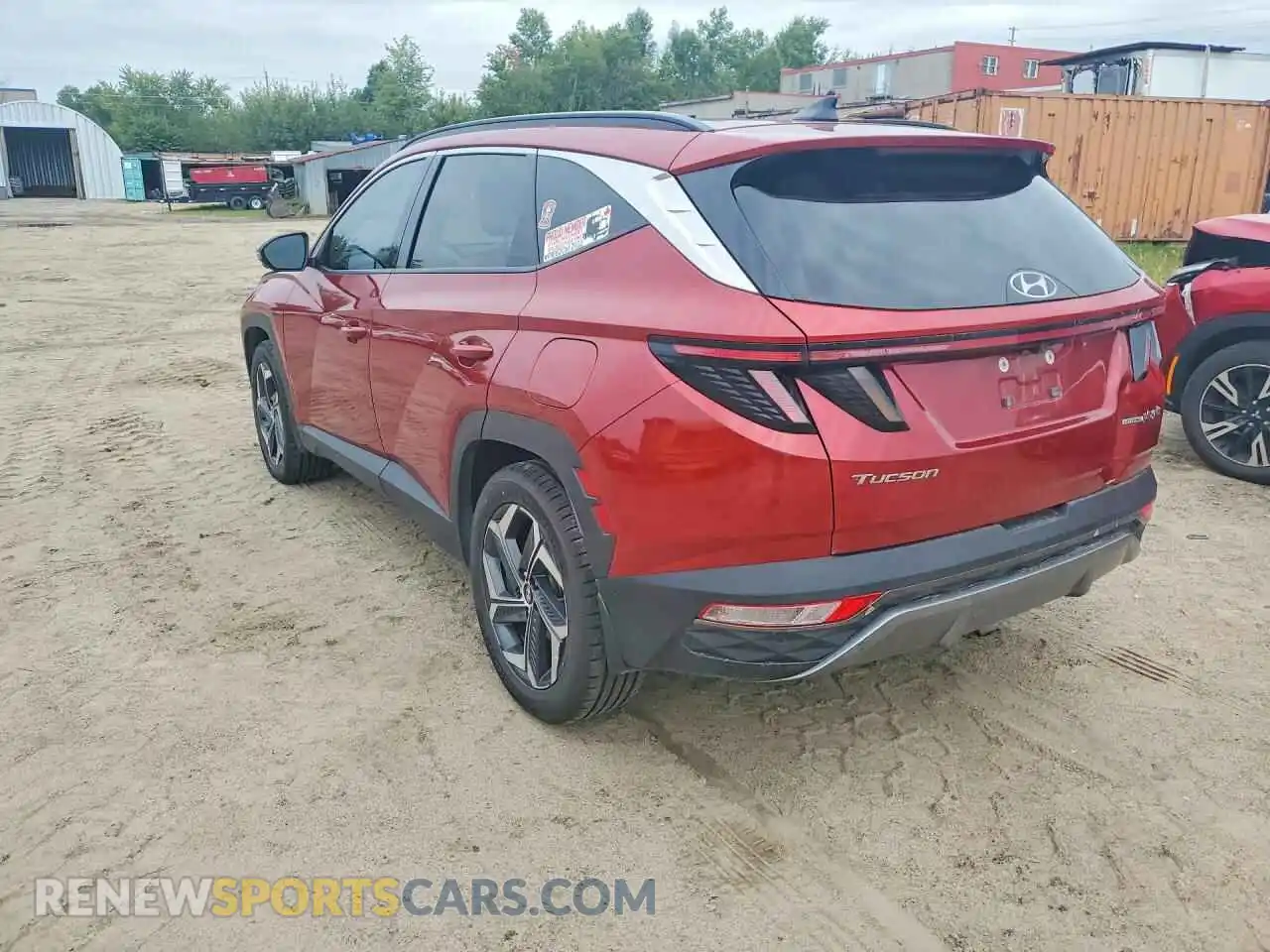 2 fotografías del automóvil dañado KM8JDDA2XPU112061 HYUNDAI TUCSON 2023