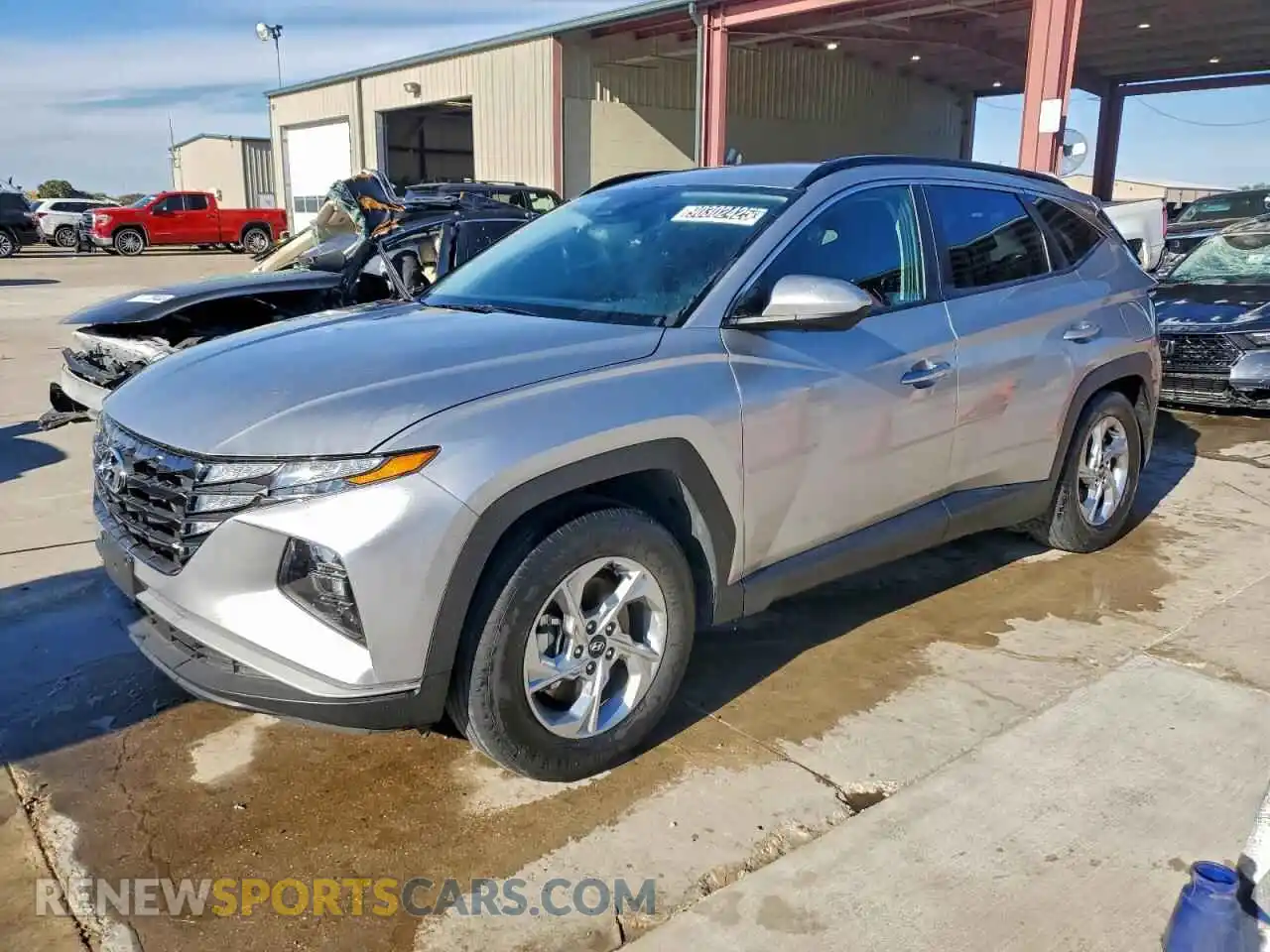1 Photograph of a damaged car 5NMJB3DE5RH383548 HYUNDAI TUCSON 2024