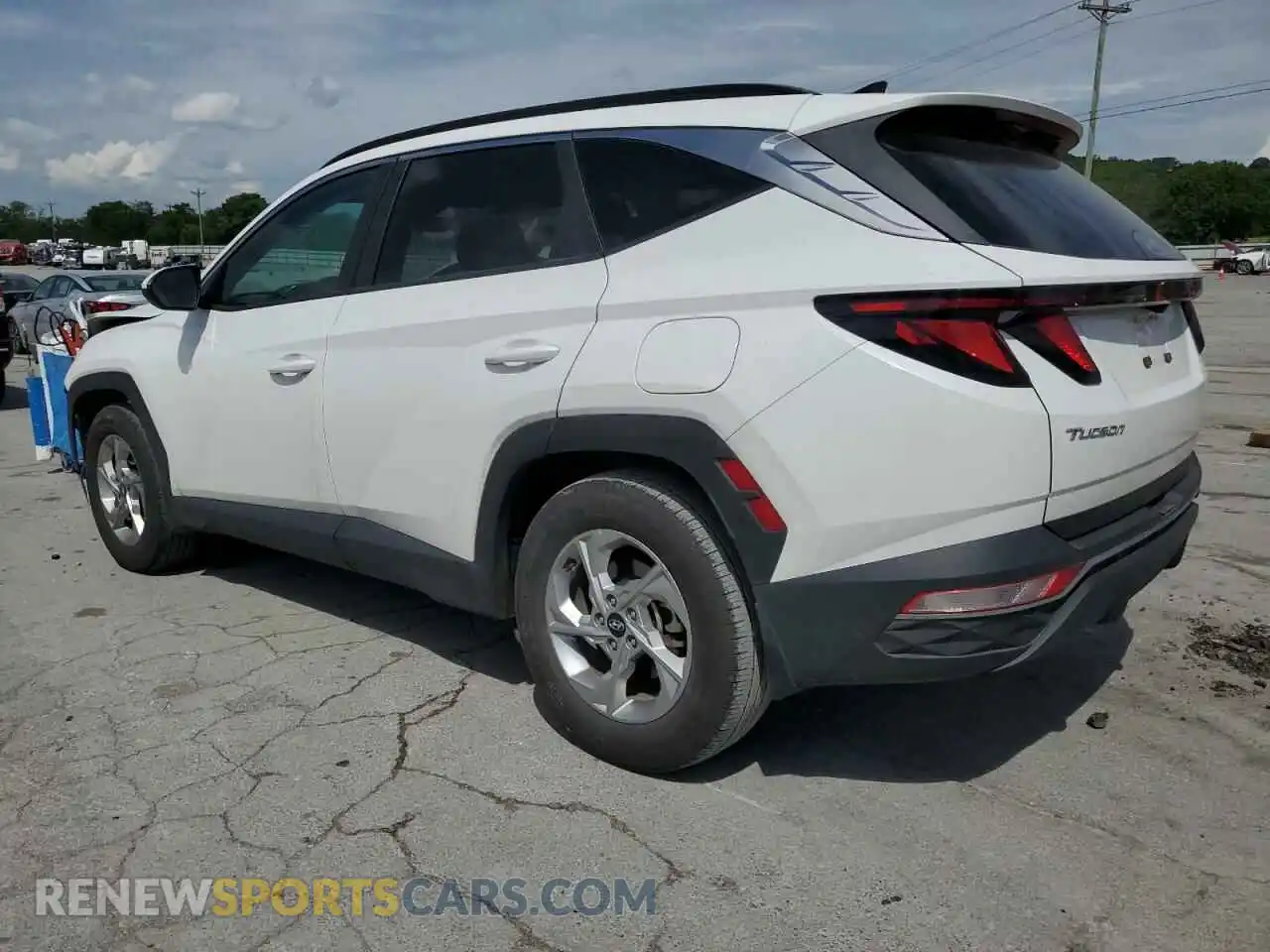 2 Photograph of a damaged car 5NMJB3DE7RH310133 HYUNDAI TUCSON 2024