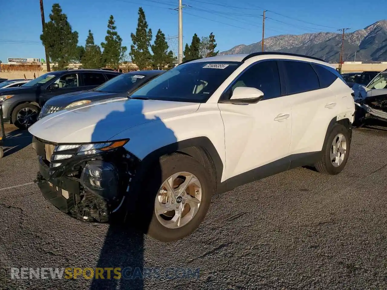 1 Photograph of a damaged car 5NMJB3DE9RH411979 HYUNDAI TUCSON 2024