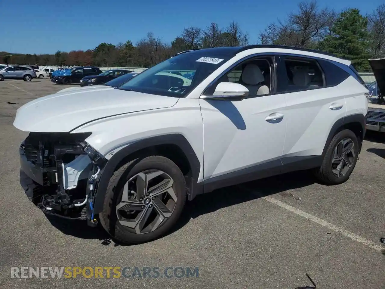 1 fotografías del automóvil dañado 5NMJECDE8RH409762 HYUNDAI TUCSON 2024