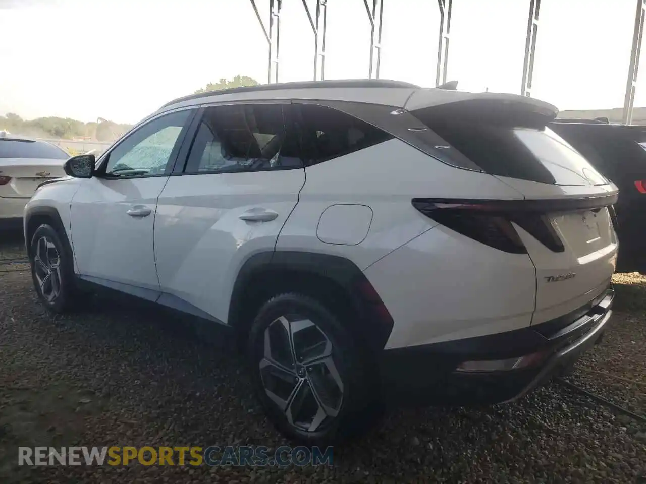 2 fotografías del automóvil dañado 5NMJECDE9RH346168 HYUNDAI TUCSON 2024