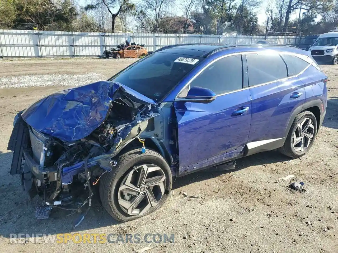 1 fotografías del automóvil dañado 5NMJECDEXRH331307 HYUNDAI TUCSON 2024