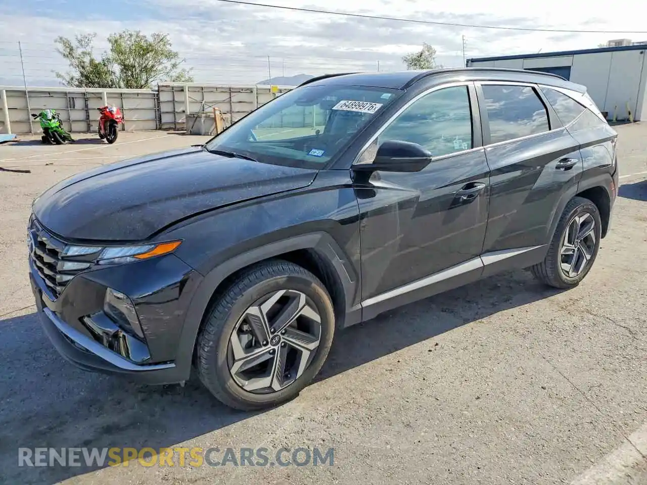 1 Photograph of a damaged car 5NMJFCDE5RH347329 HYUNDAI TUCSON 2024