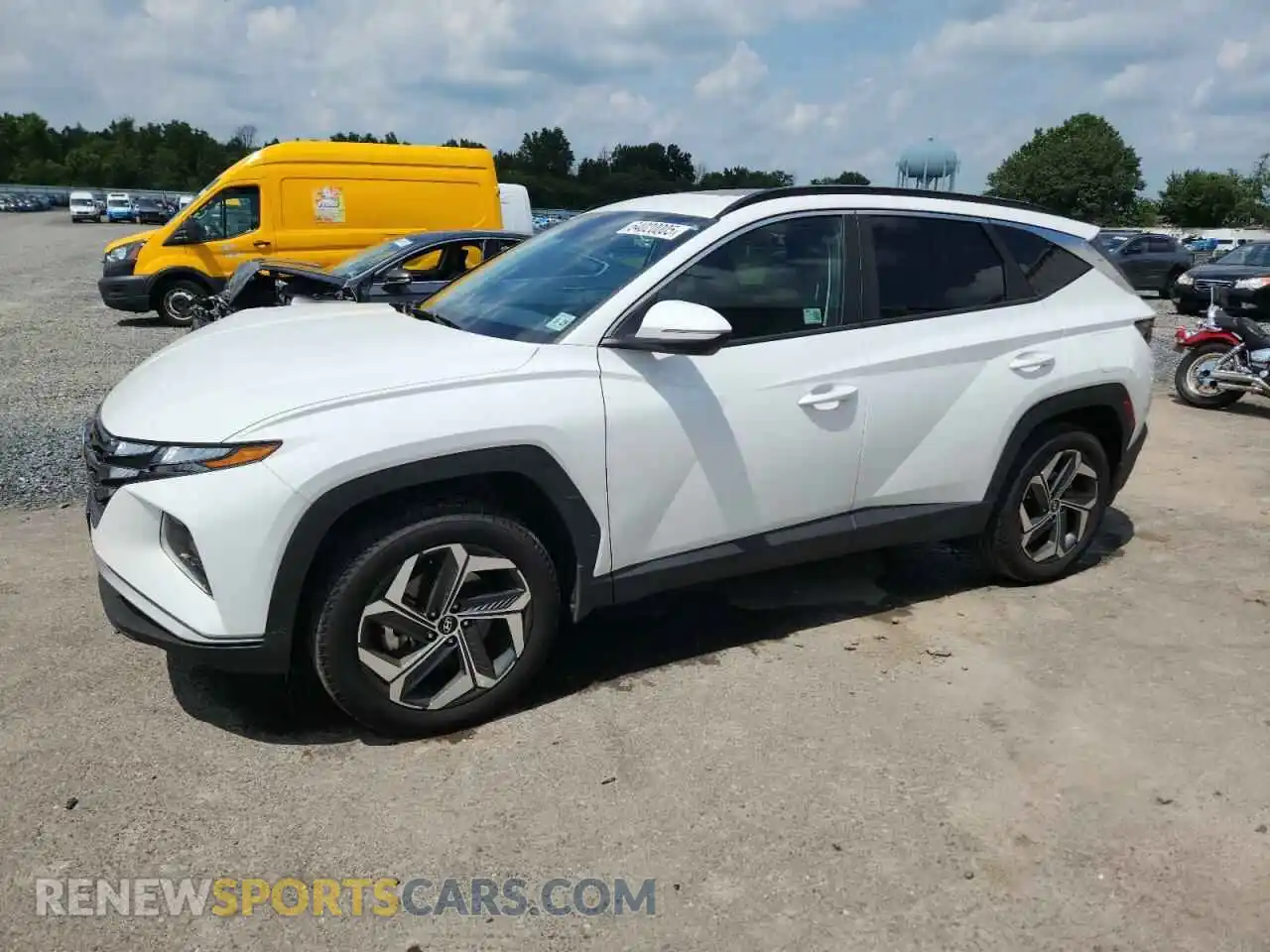 1 Фотография поврежденного автомобиля 5NMJFCDE7RH381613 HYUNDAI TUCSON 2024