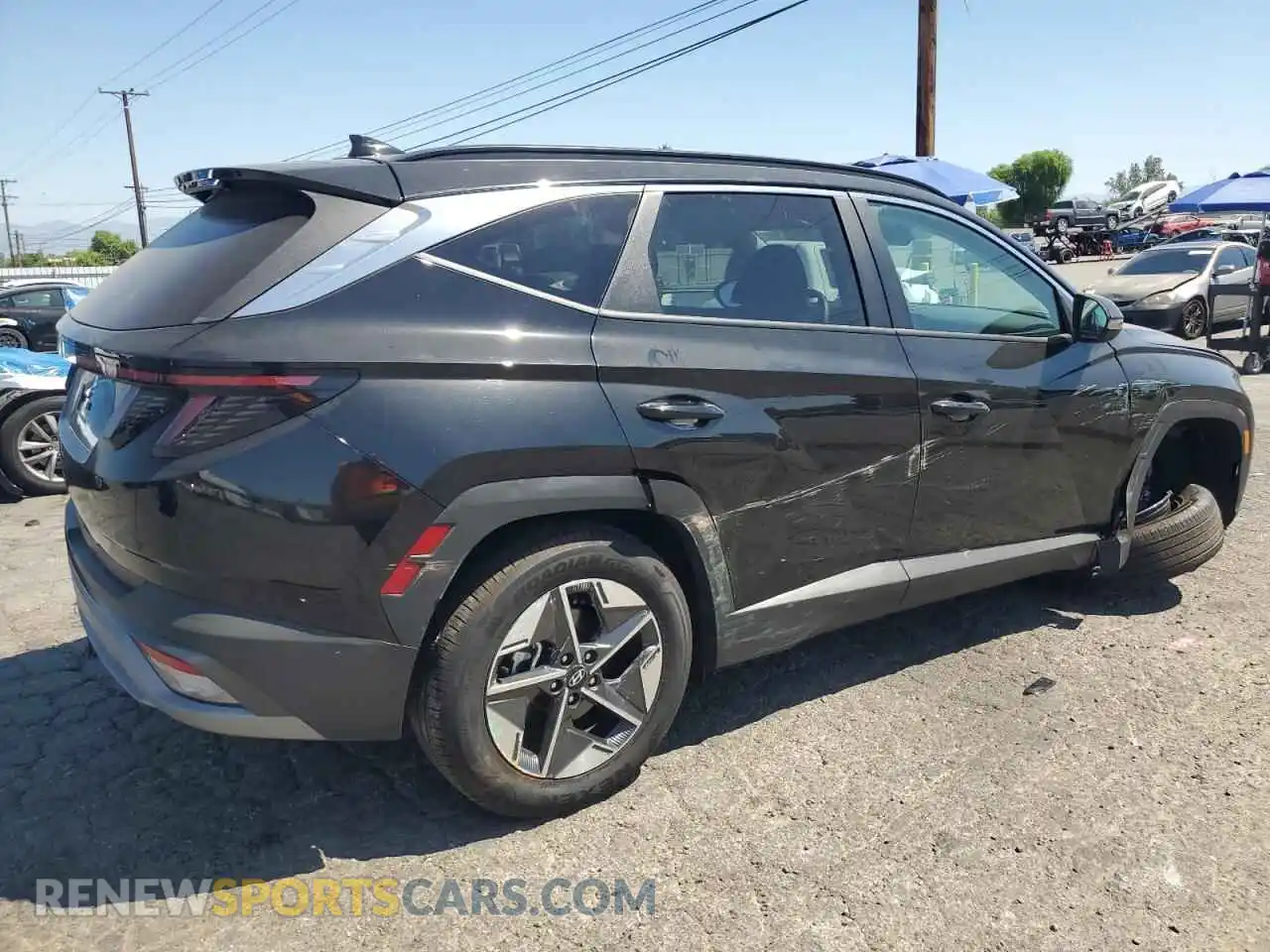 3 Photograph of a damaged car 3KMJC3DE3SE015800 HYUNDAI TUCSON 2025